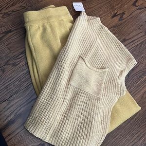 Free People Freya Sweater Set NWT